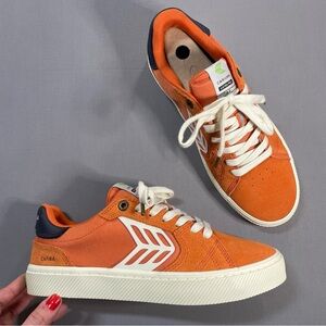 NWOT Cariuma Catiba Pro 2.0 Shoes, Burnt Orange Suede & Cordura - M 7.5 / W 9